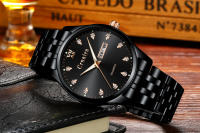Moda casual a prueba de agua reloj de cuarzo luminosos relojes para hombres - details 3