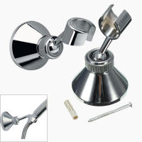 Soporte ajustable cromado para montaje en pared, Base de pulverizador para cabezal de ducha de baño - details 1