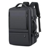 Bolsa para portátil de para hombre, mochila Extensible de viaje de negocios con puerto de carga USB y diseño impermeable de gran capacidad - details 0