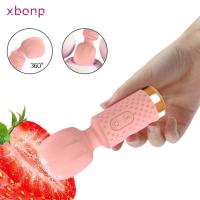 Mini vibrador AV potente de 10 modos, varita mágica para mujeres, estimulador de clítoris, Juguetes sexuales, masajeador de punto G femenino, producto erótico - details 3