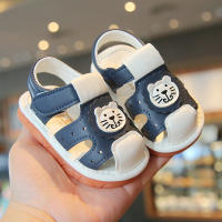 Verano Bebé Niño Zapatos De Suela Suave Sandalias De Niño 0-1-año De Edad Media Niña Bebé Carne De Res Tendón Suelas Llamadas Zapatos Antideslizantes Zapatos De Bebé - details 0