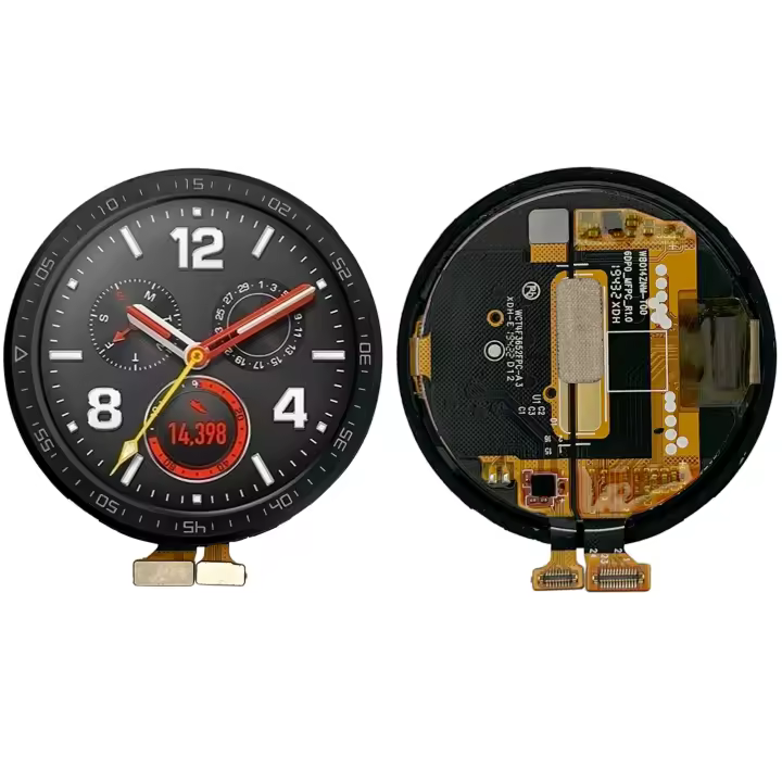Pantalla LCD original y ensamblaje completo del digitalizador para Huawei Watch GT1 46 mm FTN-B19 (negro) - 1