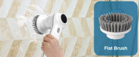 Depurador eléctrico giratorio, cepillo de limpieza inalámbrico para ducha con pantalla IPX7, resistente al agua - details 4