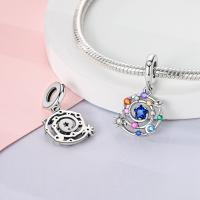 Abalorios Originales de Plata 925 con Diseño de Estrellas de Vórtice Cósmico Coloridas, Compatibles con Pulseras de Plata 925 para Mujer, Joyería, Regalos - details 2