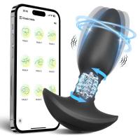 Vibrador con aplicación para hombres, Control remoto, tapón Anal, masajeador de próstata masculino, Juguetes sexuales para adultos para mujeres - details 7