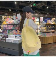 Mochila Impermeable de Nylon para Mujer Bolsa de Viaje Femenina Mochila Escolar para Niñas Adolescentes Bolsa de Libros de Color Sólido - details 21