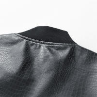 Chaqueta de Cuero CHAIFENKO para Hombres Versátil y Elegante con Cuello de Soporte - details 6