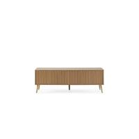 Mueble TV Lluvia 3 Puertas Color Roble, 130 cm (Ancho) 40 cm (Profundidad) 45 cm (Altura) - details 7