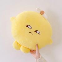 Almohada de limón divertida para hombres y mujeres, juguetes de peluche suaves y cómodos de dibujos animados, mi jefe, mismo estilo, muñecas lindas para el hogar, decoración, regalos de cumpleaños, 50cm - details 5
