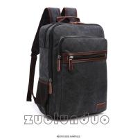Bolso de Hombro Vintage de Lona PORCHEDDU Gran Capacidad para Hombres Bolsas Escolares para Adolescentes Mochila para Laptop - details 4