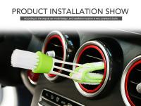 Limpiador de Aire de Coche de Doble Fin Cepillo de Limpieza Portátil de Micro Fibra con Cubierta Desmontable - details 2