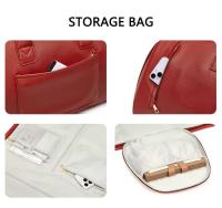 Bolsa de almacenamiento de viaje multifuncional de cuero Pu, conjunto de ropa plegable, bolso para hombre y mujer - details 3