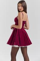 2025 Navidad blanqueamiento chica picante arriba en vestido de princesa con tirantes para mujer Pony - details 4