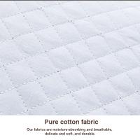 Almohada de protección para el cuello, cojín con relleno de cáscara de trigo sarraceno, a cuadros, para el hogar, sofá, oficina, para dormir en la siesta - details 14