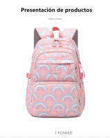 Mochila escolar impermeable Diseño ergonómico Amplio espacio de almacenamiento - Bolsas multifuncionales - details 4
