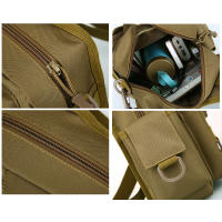 Bolso Táctico Pequeño para Hombres con Correa USB Bolso de Hombro Camuflaje para Escalar al Aire Libre Bolsas de Mensajero Deportes de Ocio Impermeables - details 15