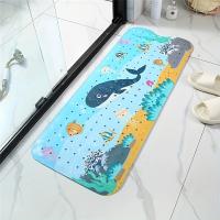 Alfombra De Baño Para Niños, alfombrilla De Baño Con Agujeros De Drenaje Y Ventosa, 1 unidad - details 2
