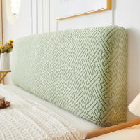 Funda de Cama de Terciopelo Jacquard Protector de Cabeza y Lado de Cama con Elástico Material Poliéster Resistente al Polvo para Decoración de Hogar y Hotel - details 19