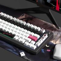 Yuki Aim 5 lados sublimación de tinte PBT diseño japonés Anime Keycaps perfil para teclado Cherry MX Switch - details 3
