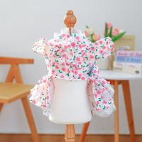 Ropa para mascotas, vestido Floral, falda de princesa para cachorros, vestido colorido para perros, vestidos encantadores para mascotas, Primavera/Verano - details 5