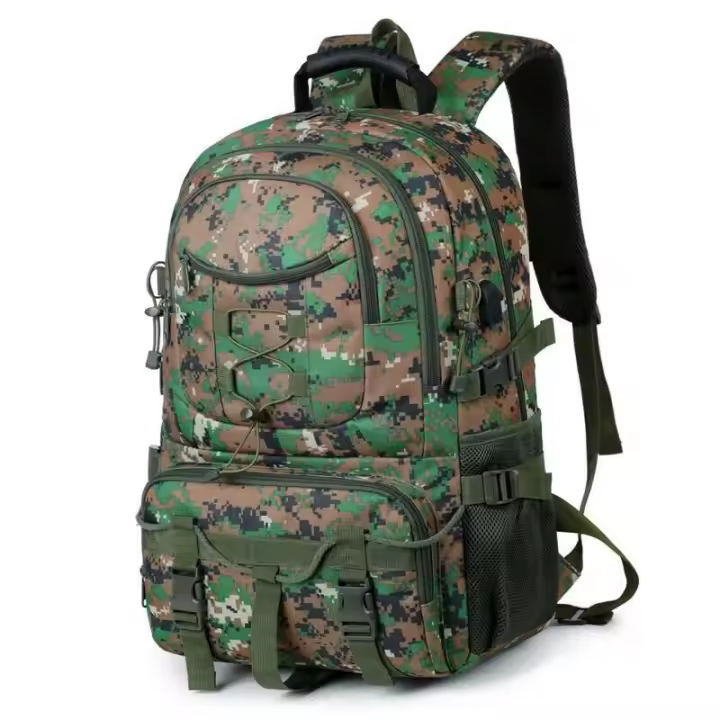 Bolsa de montañismo de gran capacidad USB escalada táctica senderismo, pesca, Camping, mochila multifuncional para deportes al aire libre - 1