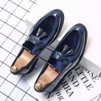 Zapatos informales puntiagudos para hombre Oxford, vestido de cuero de gamuza, superventas, moda 2025 - details 8
