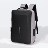 Mochila antirrobo informal para hombre, bolsa de viaje de alta capacidad, carga USB, negocios, ordenador - details 3