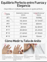 SANLEPUS Anillo Inteligente para Fitness y Salud | Rastreador Pasos, Calorías, Sueño y Estrés Continuo | App QRing | Compatible iPhone/Android/Xiaomi, Smartring - details 14