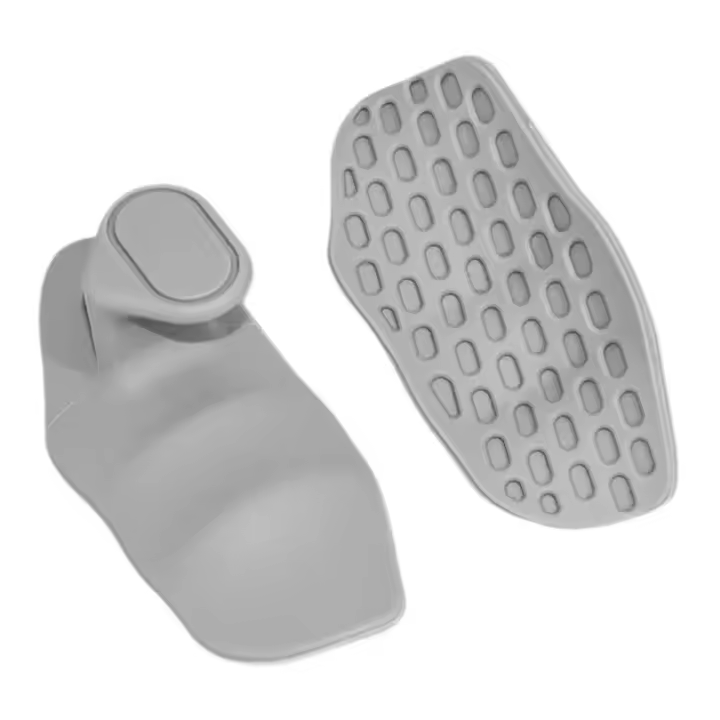 Protector de palma ergonómico para Fitness, Protector de palma elástico antideslizante para levantamiento de pesas, antifricción, cinturón eléctrico de mano grueso para Fitness, 1 par - 1