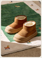 Botas de nieve niños antideslizante impermeable niñas al aire libre engrosado zapatos de algodón grandes - details 10