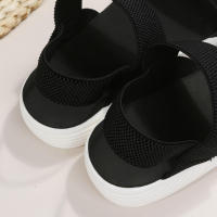 Sandalias de cuña para mujer, calzado moderno y cómodo, de verano - details 4