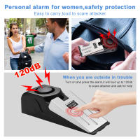 Sistema de Alarma de Puerta Inalámbrica Anchtek 120dB Seguridad para el Hogar Anti-Robo Sistema de Bloqueo de Puerta Portátil Alarma de Presión - details 0