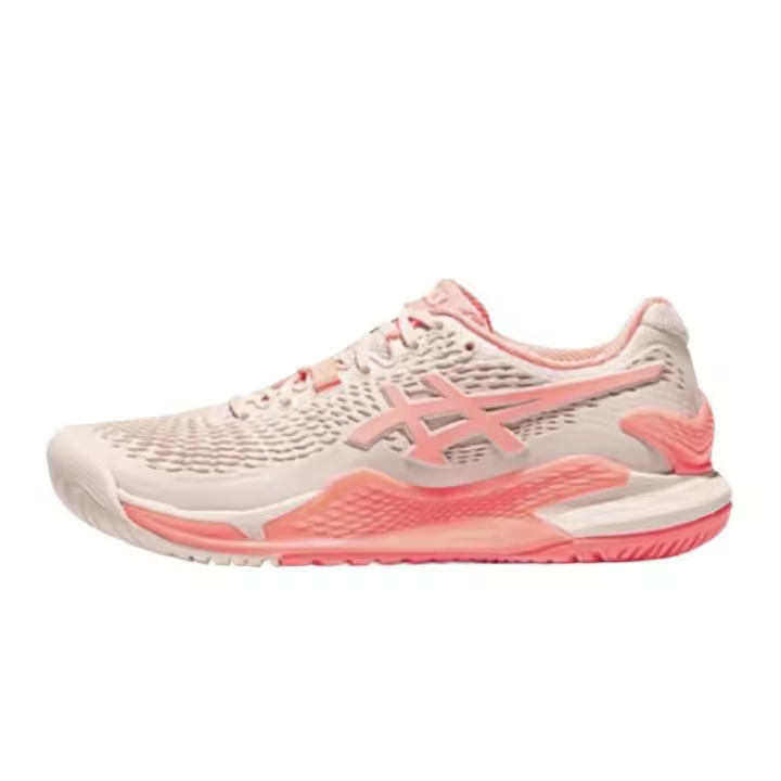 Leten 100% genuinas zapatillas de deporte Gel-Resolution 9, zapatos de tenis bajos de mujer rosa - 1