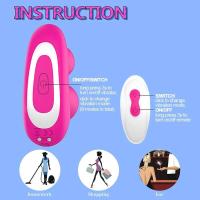 Leten 3 en 1 ropa Invisible bragas vibrador parejas 9 modos potente punto G Vagina ano estimulación del perineo juguete sexual para mujeres tienda - details 8