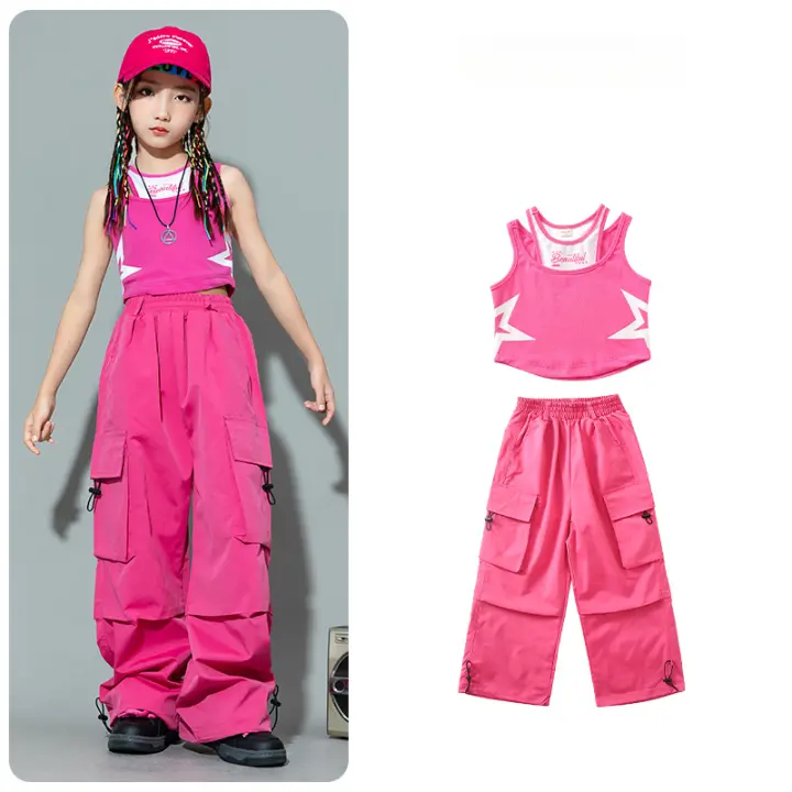 Trajes De Baile De Jazz Para Niñas, Trajes De Baile, Hip-hop, Ropa De Moda - 1