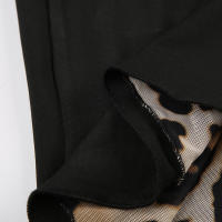 BUNO-Top corto con estampado de leopardo para mujer, camisetas de manga larga con hombros descubiertos, estética Y2K, ropa Grunge Fairycore - details 29