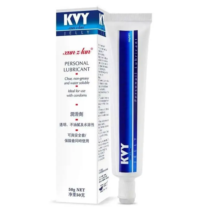 KY - gel lubricante personal vaginal, anal y homosexual soluble en agua para adultos, 50g/100g - 1