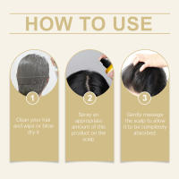 El spray de jengibre y romero repara el cabello seco, peludo, denso, suave y liso, previene la caída del cabello - details 3