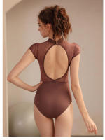 Elegante Leotardo de Ballet de Alta Gama Ropa de Arte para Adultos Prenda de Yoga Aire - details 10