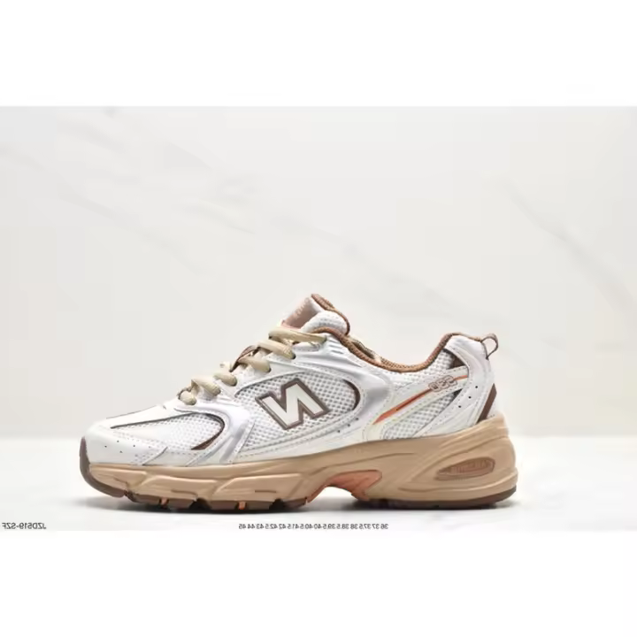 LETEN NB 530 Zapatillas bajas antideslizantes que absorben los golpes para hombres y mujeres, pegatinas de pared IFME blancas del mismo estilo - 1