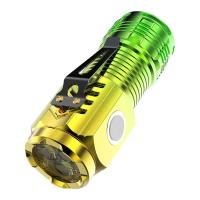 Mini linterna LED táctica para exteriores, 3 LED, Clip magnético, luz de trabajo recargable por USB, Camping, reparación de automóviles - details 1