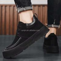 Nuevo superventas, zapatos de hombre con punta ancha a bajo precio, botines de alta calidad, diseño de cordones a la moda, zapatos casuales baratos - details 1