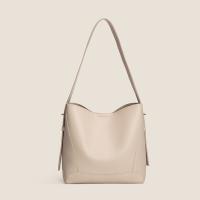 Bolso de hombro de diseñador de cuero dividido Material de piel de vaca estilo Casual bolso de cuero genuino nueva moda diseño de axila - details 6