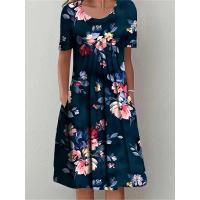 Vestido elegante de talla grande para mujer, vestido informal holgado, vestido para mujer, nuevo temperamento - details 3
