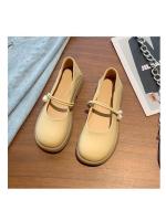 Mary Jane zapatos de las mujeres de suela plana solo zapatos verano 2025 nuevos dos desgaste un pedal con falda suave zapatos pequeños de cuero - details 21