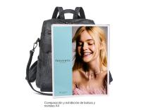 Mochila Antirrobo Impermeable para Mujer, bolso de Cuero PU, Hombro informal, Gran para Viaje, Trabajo y Escuela - details 2