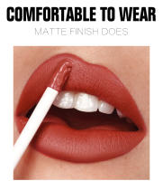 Set de Labial de Gloss de Tubo Cuadrado Lápiz Labial Mate 6 Piezas Duradero Impermeable - details 2