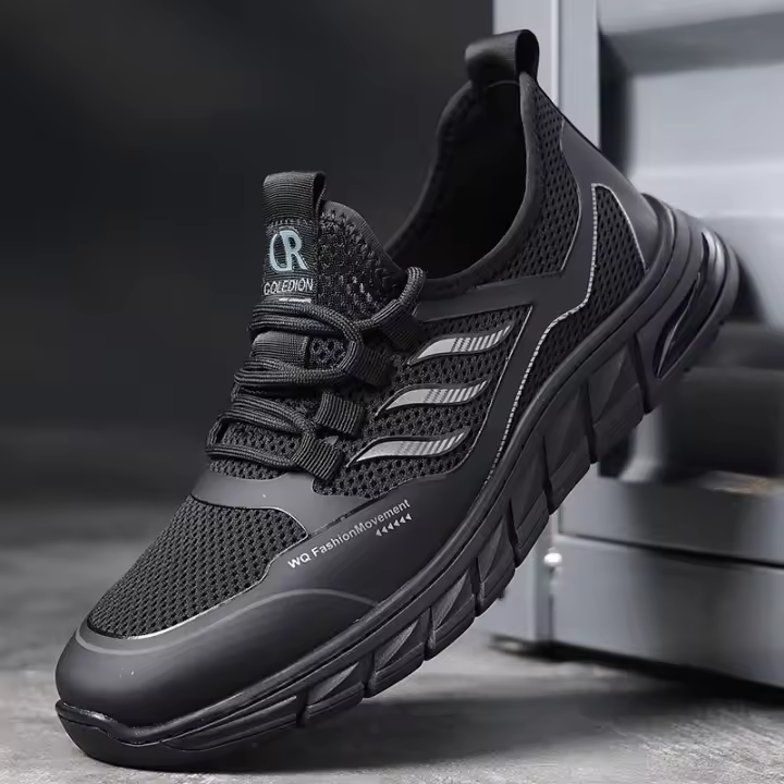 Zapatos Deportivos Transpirables de Verano Versátiles para Hombres Zapatos de Malla Moda - 1