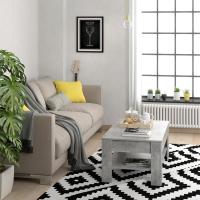 Mesa de centro, mesa central, mesa de sofá, madera ecológica, diseño moderno, estilo nórdico, medidas: 92,2 x 65 cm - details 23