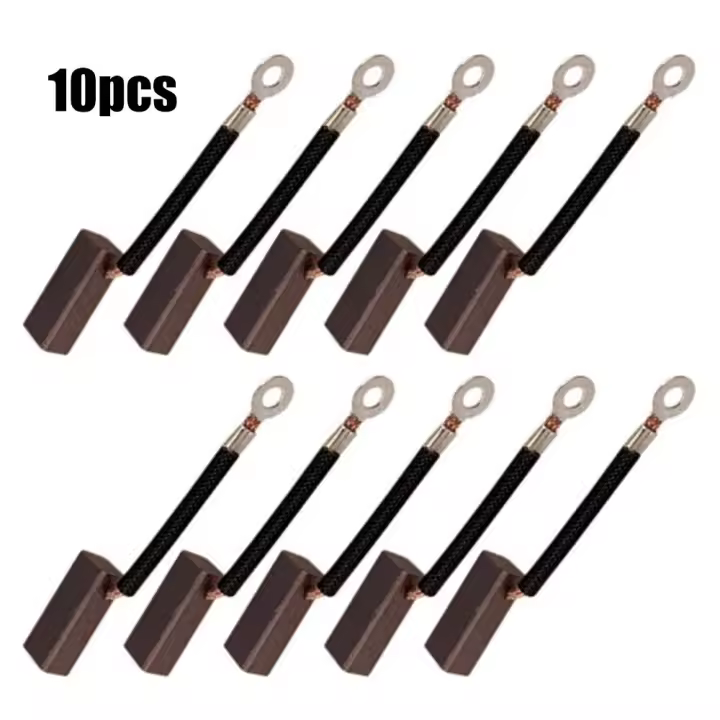 Cepillos de carbono J460, generador de cables, Motor eléctrico, reemplazo, 10 piezas, 6 × 8 × 18mm, gran oferta - 1